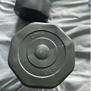 Two 10 LB weights